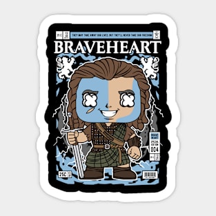 Braveheart Pop Culture Sticker